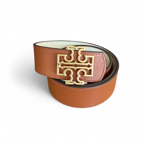 TORY BURCH | Reversible belt - Ivory/Tan SMALL main image 6